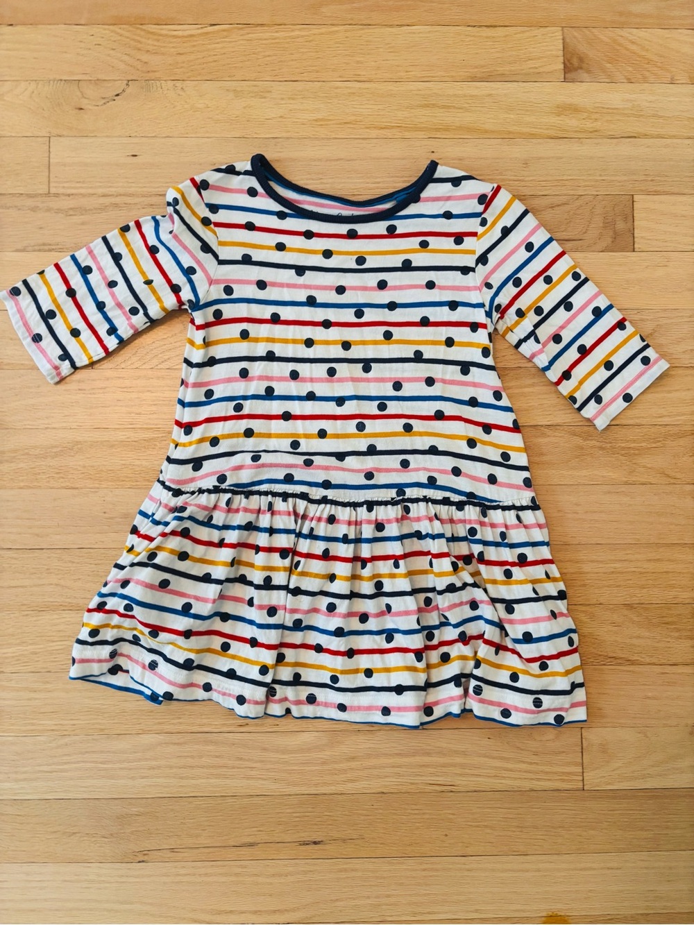 Mini Boden Polka Dot Dress Size: 4-5Y